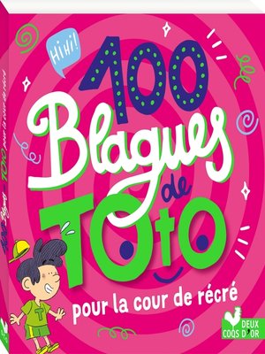 cover image of 100 blagues de Toto--Cour de récré
